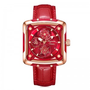 Alexandre Christie AC 3030 Rosegold Full Red BFLRGRE